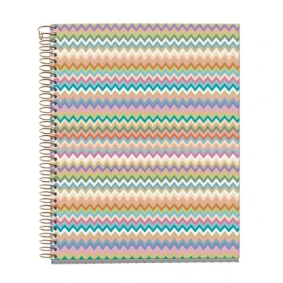 Bild av Miquelrius Notebook A5 (148 x 210 mm), Randig prickad Dots, 120 ark 70 g/m², Kartonglock, 4 Färgremsor, Spiral koppar, Feeling Mallorca Collection, Zigzag