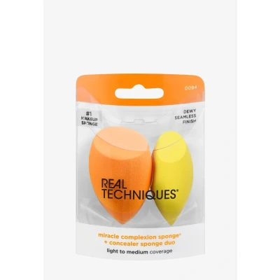 Bild av Real Techniques Miracle Complexion Sponge + Concealer DUO Sminksvampar &amp; blenders, Storlek: 37 g,
