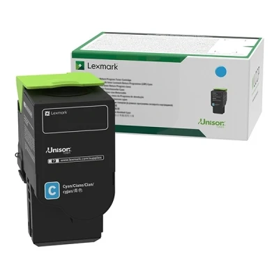 Bild av Lexmark C2320C0 / Cyan Return Program Toner Tonerkassett Blå