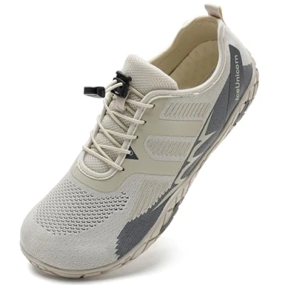 Bild av IceUnicorn simskor unisex dam herr strandskor aquaskor badskor vattenskor surfskor sommar, Aa beige, 38 EU