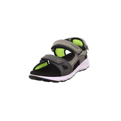 Bild av Superfit pojkar criss cross sandal, Grå ljusgrön 2000, 38 EU