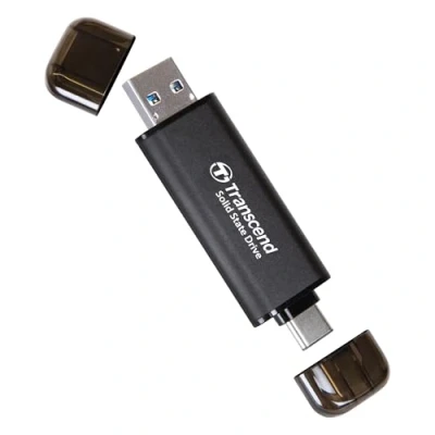 Bild av Transcend Bärbar extern SSD USB C &amp; A 2 till ESD310C 10 Gbps TS2TESD310C