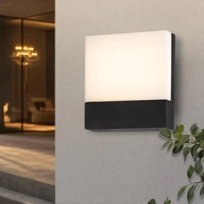 Bild av MIRATIC Led Lampa Utomhus 9W Vattentät Vägglampa för Fasader Balkonger Terrasser Garage Trädgårdar Fasadbelysning IP65