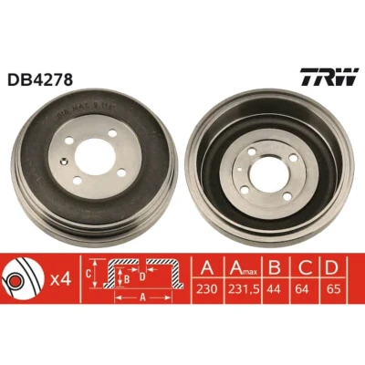 Bild av Bromstrumma Trw DB4278