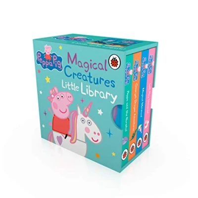 Bild av Peppa&#039;s Magical Creatures Little Library: 4 books make a jigsaw!