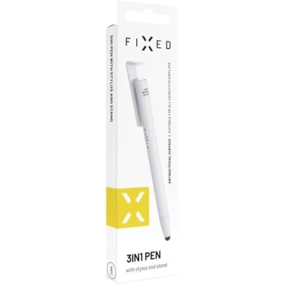 Bild av FIXED 3in1 Stylus Pen Classic med Stativ funktion Vit