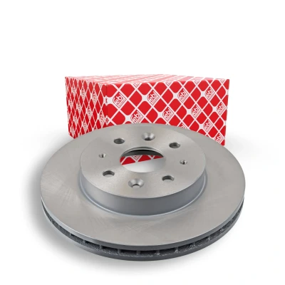 Bild av FEBI BILSTEIN 108517 Disque de frein Essieu avant 253 24 4 100 ventilé l&#039;intérieur revêtu KIA: Rio I Break