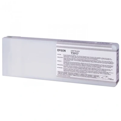 Bild av Epson T5917 700 ml gråsvart original bläckpatron för Stylus Pro 11880, 11880 AGFA, Xerox
