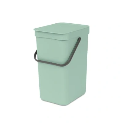 Bild av Brabantia Sort &amp; Go Recycling Mülleimer, Hink, Jade Green, 12 Liter