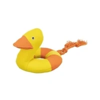 Bild av Trixie Aqua Toy duck on a rope, fabric, 20 cm/36 cm