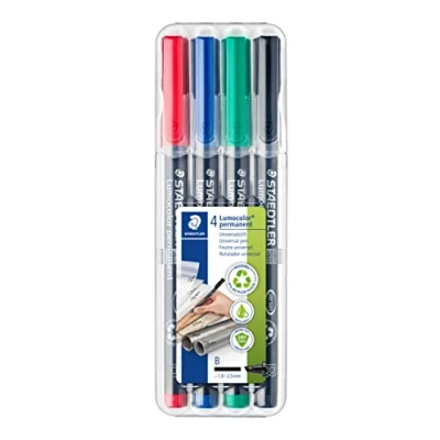 Bild av Staedtler Universal pen Lumocolor perm B 4pcs