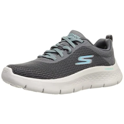 Bild av Skechers dam Sneaker Go Walk Flex, Träkol, 35.5 EU