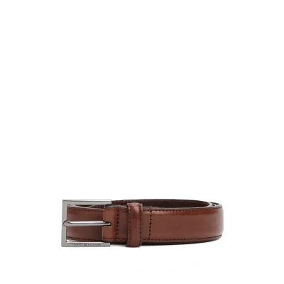 Bild av Tommy Hilfiger HUDSON LÄDER 3.0 AM0AM13379 fast bälte, Brun (kaffeböna), 100, (kaffebönor), 100