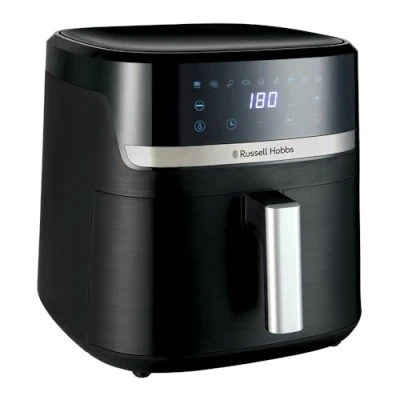 Bild av Russell Hobbs Air Fryer 8.3L [9 program, max 200C] (Oljefri matlagning, digital display, automatisk avstängning, Diskmaskinssäkra delar, 1800W) Satisfry 27632 56