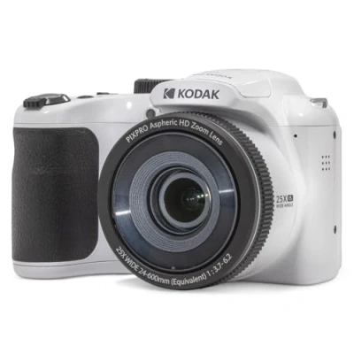 Bild av KODAK PIXPRO Astro zoom AZ255 WH 16 MP digitalkamera med 25 x optisk 24 mm vidvinkel 1080P Full HD video och 3 tums LCD (vit)