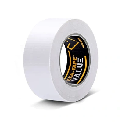 Bild av Defender EXA TAPE VALUE W 50 tygtejp, vit, glänsande, mm x m