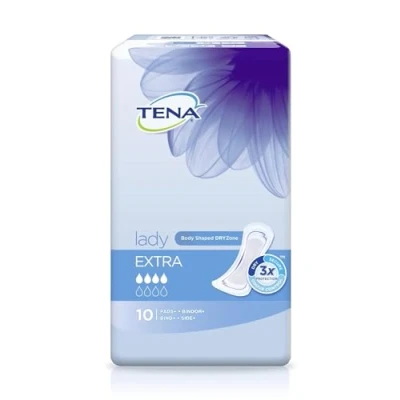 Bild av Tena Lady Extra förpackning med, 1 x 10 enheter