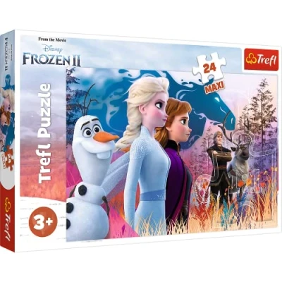 Bild av Trefl Pussel, Magic Journey, Disney Frozen 2, 24 Maxi Elements, För Barn Från 3 År