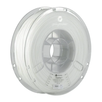 Bild av Polymaker PD01002 PolyFlex TPU 95A Filament Flexibel 1,75 mm 750 g Vit 1 st