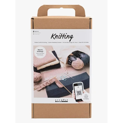 Bild av Creativ Company Knitting kit learning set beginner
