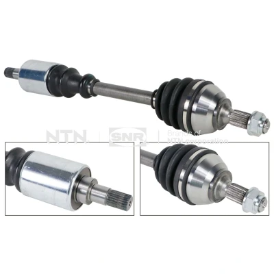 Bild av SNR DK66.032 Arbre de transmission Essieu avant gauche 594mm CITROËN: Berlingo / First I, I Van, Xsara 5 portes