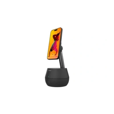 Bild av Belkin Auto Tracking Stand Pro med DockKit, Trådlös MagSafe laddning 15 W, 360 graders spårning, och iOS integration för iPhone 15, 14, 13 12 serie, 1,5 m nätkontakt medföljer Svart
