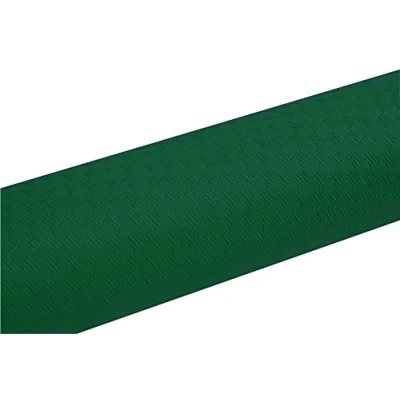 Bild av Pro Nappe Ref 800618I kartong med 16 engångsdukar i präglat papper unik prägling rulle längd 6 m x bredd 1,20 grangrön färg tillverkad Frankrike