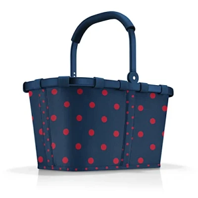 Bild av carrybag frame blandade prickar röd, Ram röda, En Storlek, Extra ficka