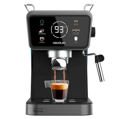 Bild av Cecotec ColdBrew Power espresso Touch espressomaskin, espressomaskin för och cappuccino, kallt kaffe med 20 tryckbarer svängbar ångkokare, perfekt älskare av gott
