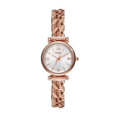 Bild av Fossil Carlie Watch Klocka Rose goldcoloured, Storlek: One Size, gold coloured