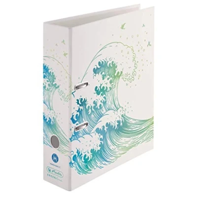 Bild av herlitz 5003393 Mapp maX.file, A4, 8 cm, motiv: GREENline We, 1 styck