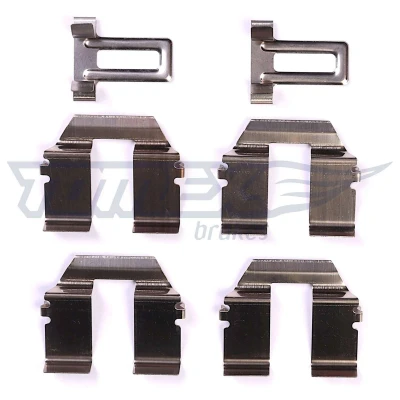 Bild av TOMEX brakes TX 43 87 Kit d&#039;accessoires, plaquette de frein à disque VOLKSWAGEN: Transporter 4 Bus, 4, SEAT: Alhambra I