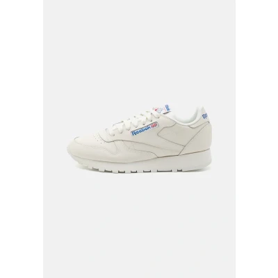 Bild av Reebok Classic Leather Unisex Sneakers, Storlek: 41, Chalk/vector blue/vector red Skinn och textil