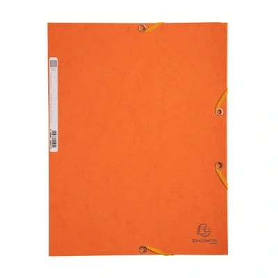 Bild av Exacompta Gummibandsmapp 3 klaff Nature Future® A4, 250 ark, 240 x 320 mm, presspan, orange
