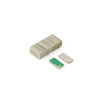 Bild av First4magnets F1051NA 20 självhäftande 10 x 5 1 mm tjock N42 neodym magneter 0,6 kg dra (nordisk) (förpackning med 20), silver, 25 3 cm, styck