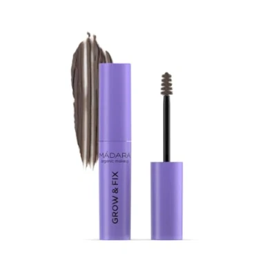 Bild av MÁDARA Grow &amp; Fix Tinted Brow Gel #3 MEDIUM BROWN 4,2 ml