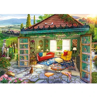 Bild av Ravensburger Tuscan Oasis 1 000 bitar pussel för vuxna och barn i åldern 12 år uppåt