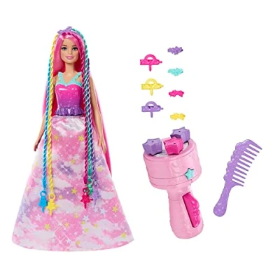 Bild av Barbie Dreamtopia Twist ‘n Style Docka och Tillbehör