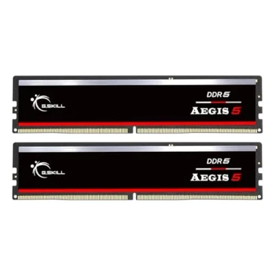 Bild av G.Skill AEGIS DDR5 5200 64GB CL40 Dual Channel (2 pcs) AMD EXPO &amp; Intel XMP Svart