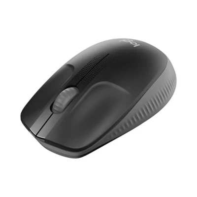 Bild av Logitech M190 Trådlös Mus Curve design, För både höger eller vänsterhänta, 18 månaders batteritid med energisparläge, USB mottagare, Precis kontroll + scrollning, Brett rullhjul Svart