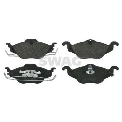 Bild av SWAG 40 91 6233 Jeu de plaquettes frein Essieu avant avec indicateur d&#039;usure OPEL: Zafira A, Astra G CC, Coupe, VAUXHALL: Mk4 CC