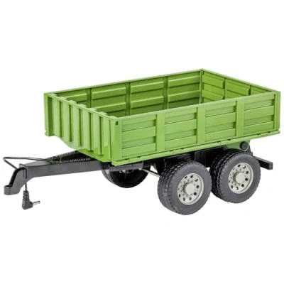 Bild av Carson 500907660 1:16 Släpvagn för RC traktor grön fjärrstyrda fordon, traktor, tillbehör till traktorer, traktorsläpvagn