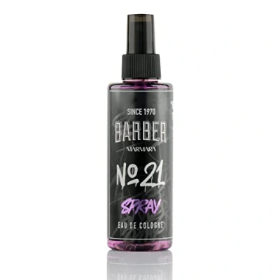 Bild av BARBER MARMARA After Shave Spray herr GRAFITTI 150 ml, aftershave för män, Köln, Frisördofter EDC (No.21)