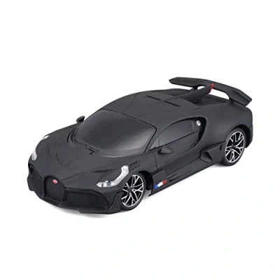 Bild av Maisto Tech R/C Bugatti Divo: Radiostyrd bil i skala 1:24, 2,4 GHz, med pistolhandtagsstyrning, från 5 år, matt svart (581515 1)