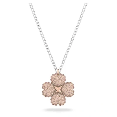 Bild av Swarovski Latisha hänge, blomma, rosa, blandad metallfinish, One Size, Metall, Kristall