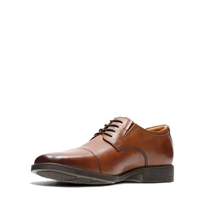 Bild av Clarks Tilden keps herr Derbys, brunt mörkt läder, 48 EU