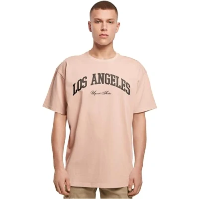 Bild av Upscale by Mister Tee L A College Tshirt med print, Storlek: XXL, Amber