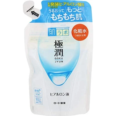 Bild av Tonique hydratant à l&#039;acide hyaluronique super de Rohto Hadalabo Gokujyun, recharge 170 ml, s152