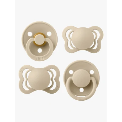 Bild av BIBS Try it Collection Napp 4 Pack Stl 1, Vanilla