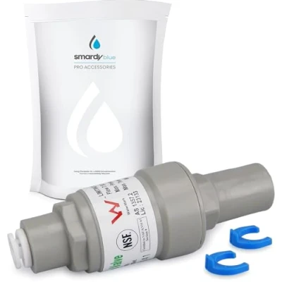 Bild av smardy tryckregulator 2,75 bar (40 psi) för vattenfilter, SBS kylskåp, osmos växt, enheter med 6,35 mm (6,35 mm) vattenslang